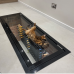 Hinged Glass Floor - Streamline Handle